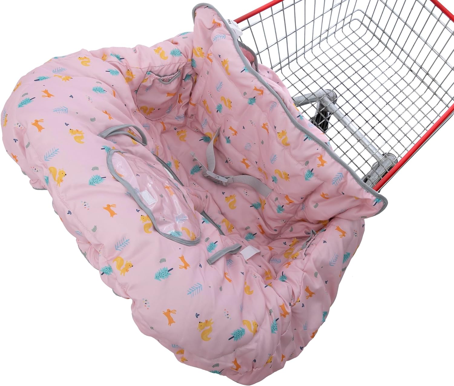 Shopping Trolley Cover or Highchair for Baby Includes Carry Bag Available in 4 Color Designs