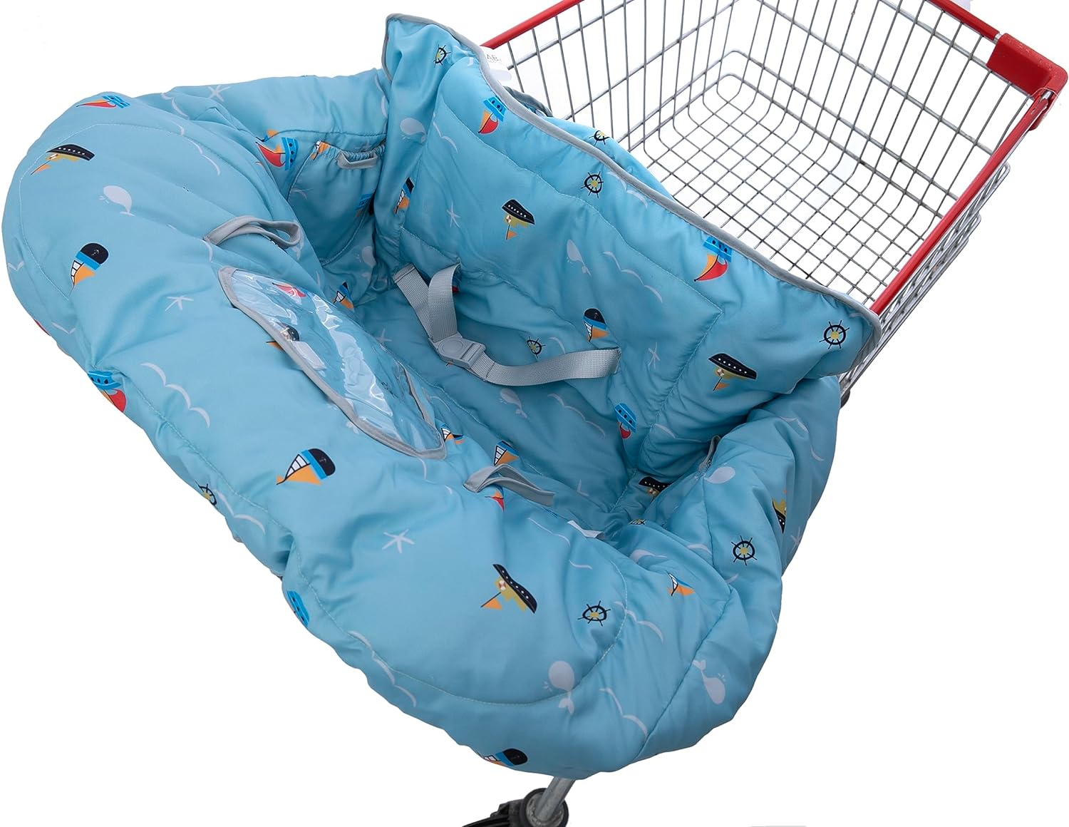 Shopping Trolley Cover or Highchair for Baby Includes Carry Bag Available in 4 Color Designs